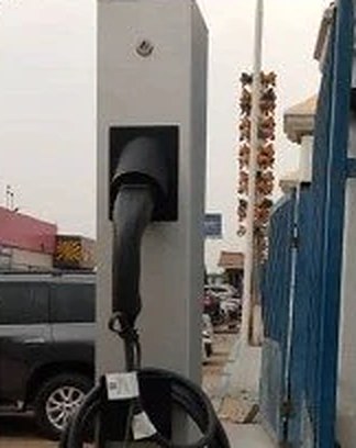 Charging station at Palace Mall